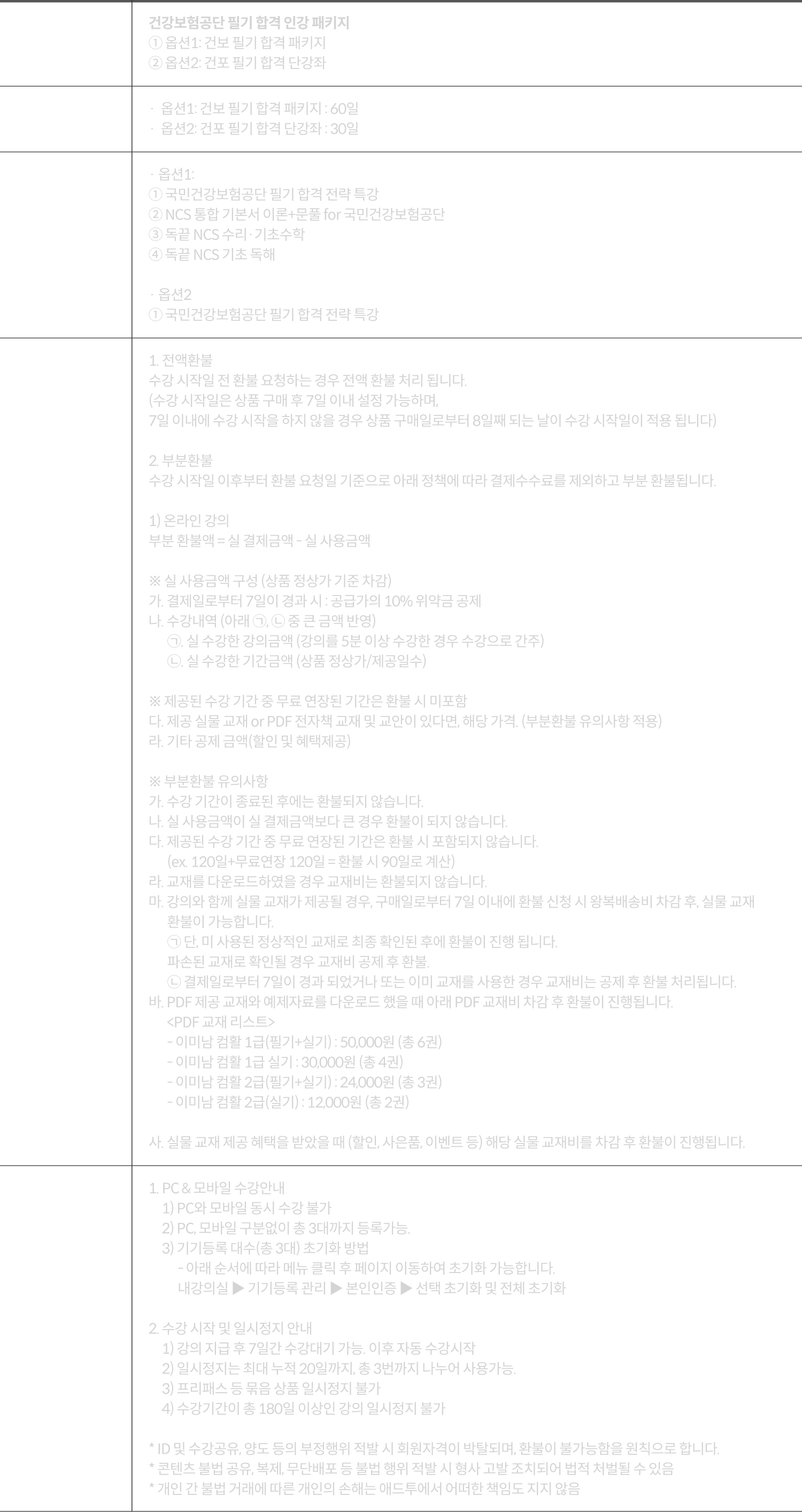 구매 전 필수 확인사항 본문
