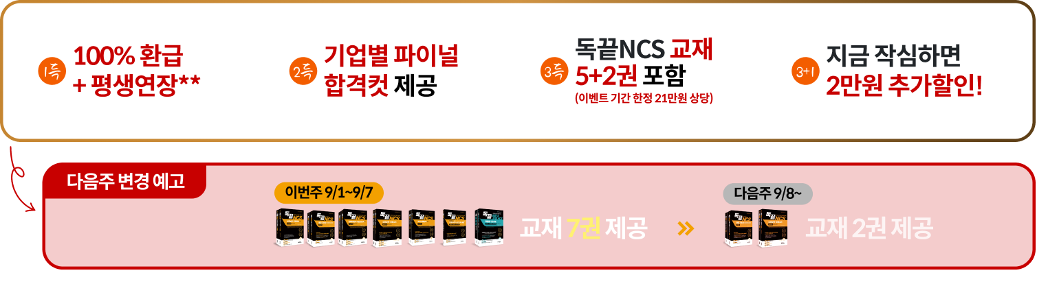 1주차 혜택은 이만큼!