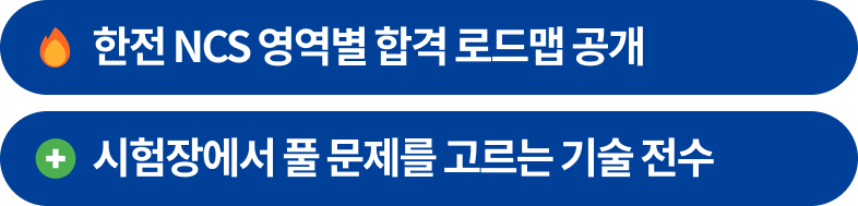 한전 NCS 영역별 합격 로드맵 공개 / 시험장에서 풀 문제를 고르는 기술 전수