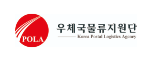 (재)우체국물류지원단 로고