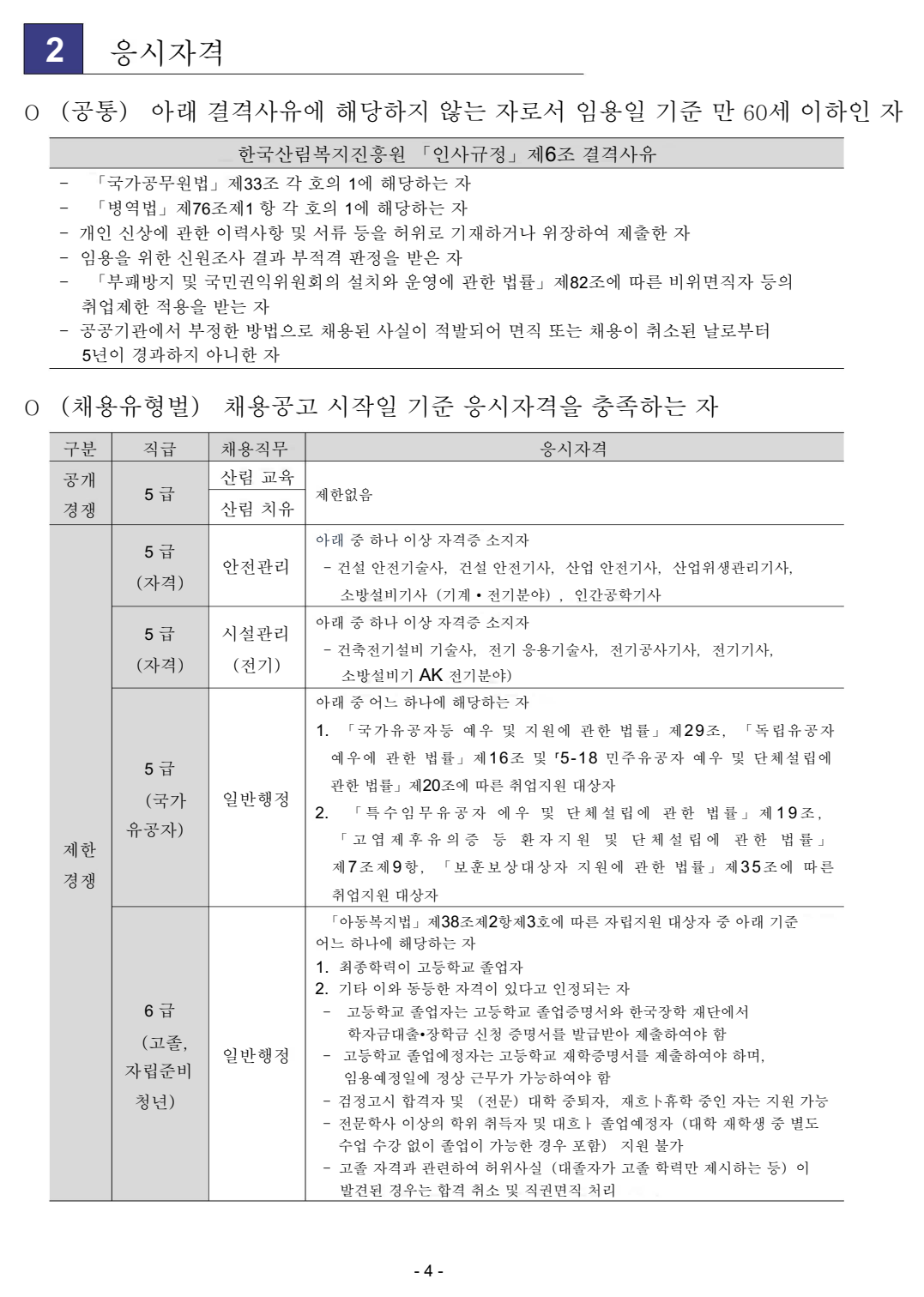 원문 캡처 2. 지원자격